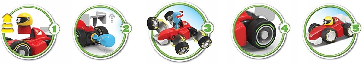 Bburago Jr.: Ferrari visszafordulós autó - JátékNet.hu